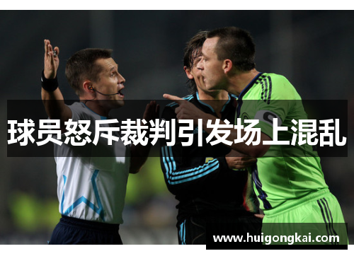 球员怒斥裁判引发场上混乱